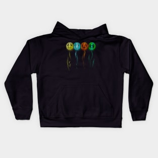 Owl House Glyphs! Kids Hoodie